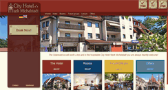Desktop Screenshot of cityhotel-markmichelstadt.de